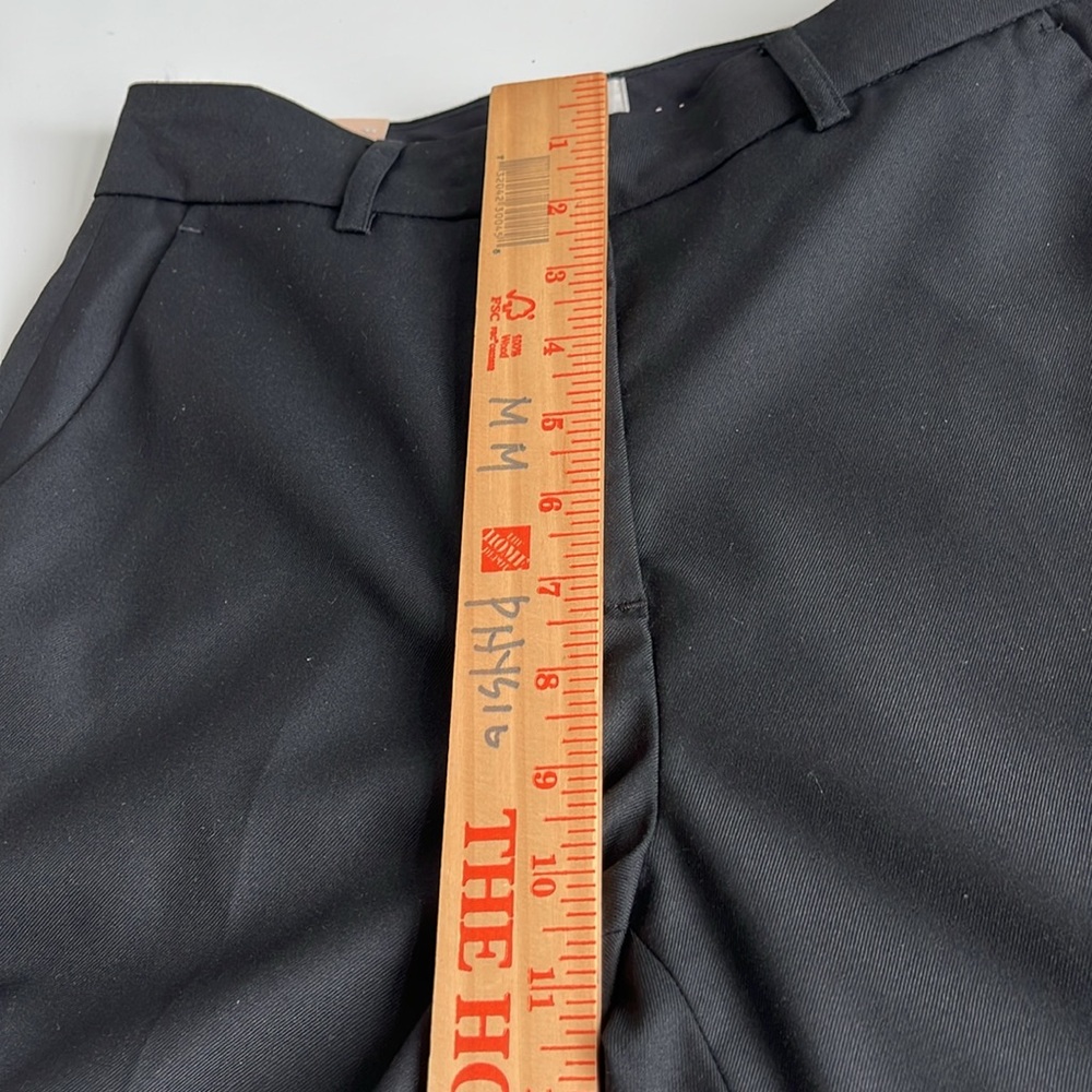 NWT Scotch & Soda Edie Black High Rise Wide Leg Pants 24/30 - Picture 8 of 11